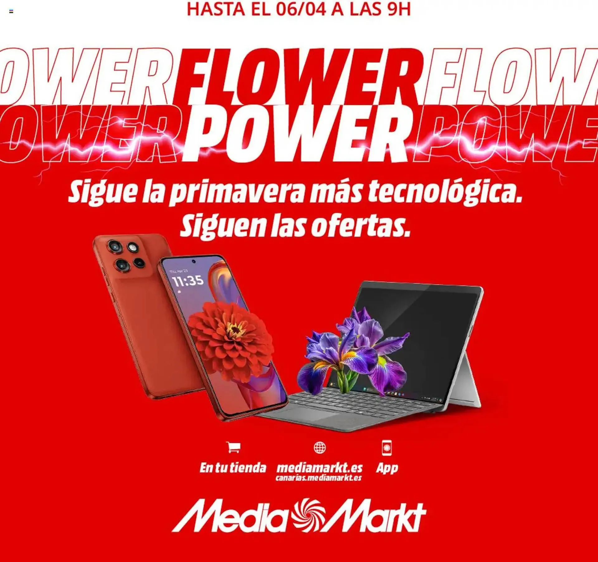 Catálogo de Folleto MediaMarkt 31 de marzo al 6 de abril 2025 - Página 1