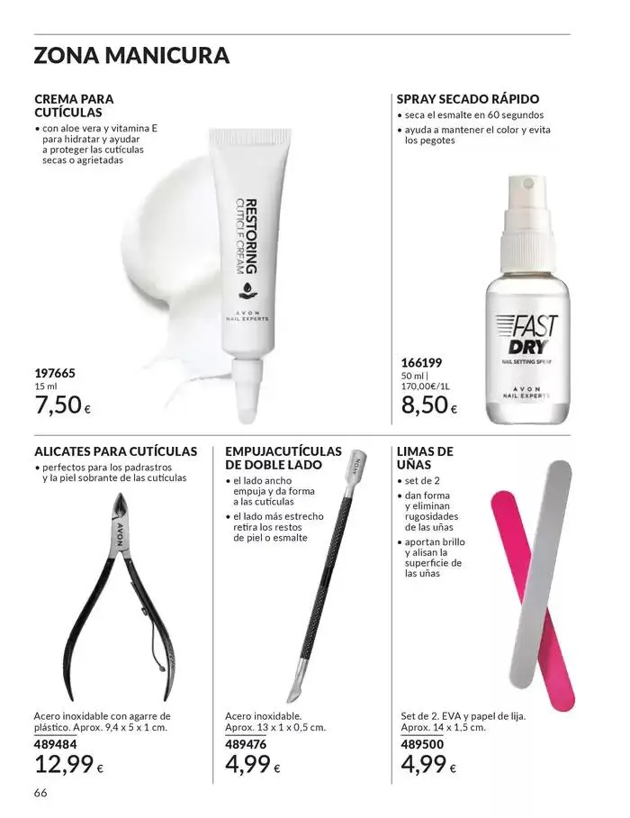 Catálogo de Catálogo AVON Mayo 2 de mayo al 31 de mayo 2025 - Página 66