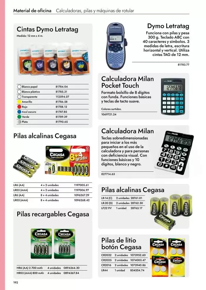 Catálogo de Catálogo Escolar 2025-2026 6 de mayo al 31 de diciembre 2026 - Página 194