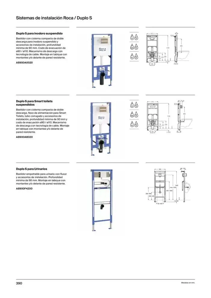 Catálogo de Colecciones de Baño, Muebles y Accesorios 9 de enero al 31 de diciembre 2025 - Página 392