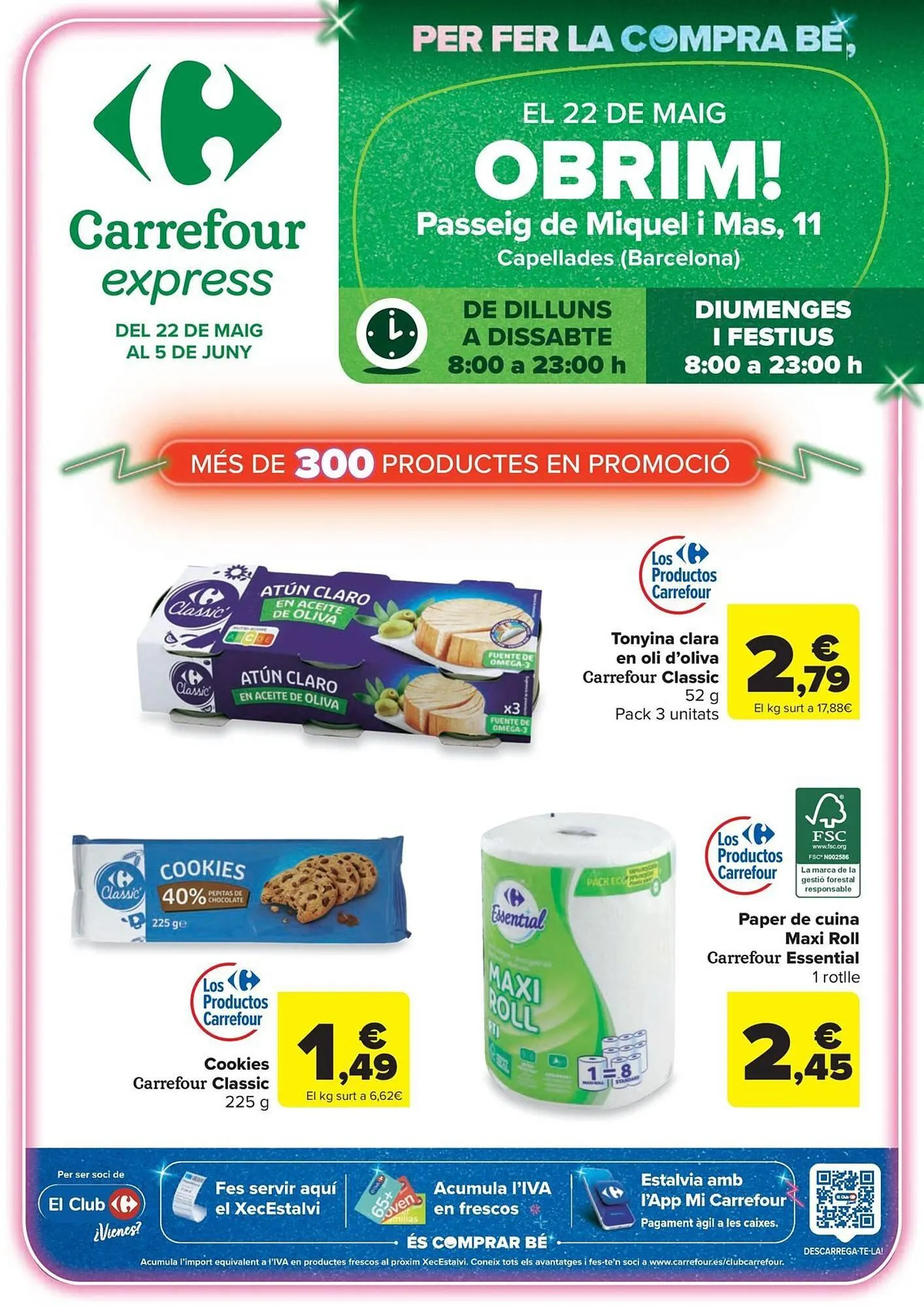 Catálogo de Folleto Carrefour Express 22 de mayo al 5 de junio 2026 - Página 1