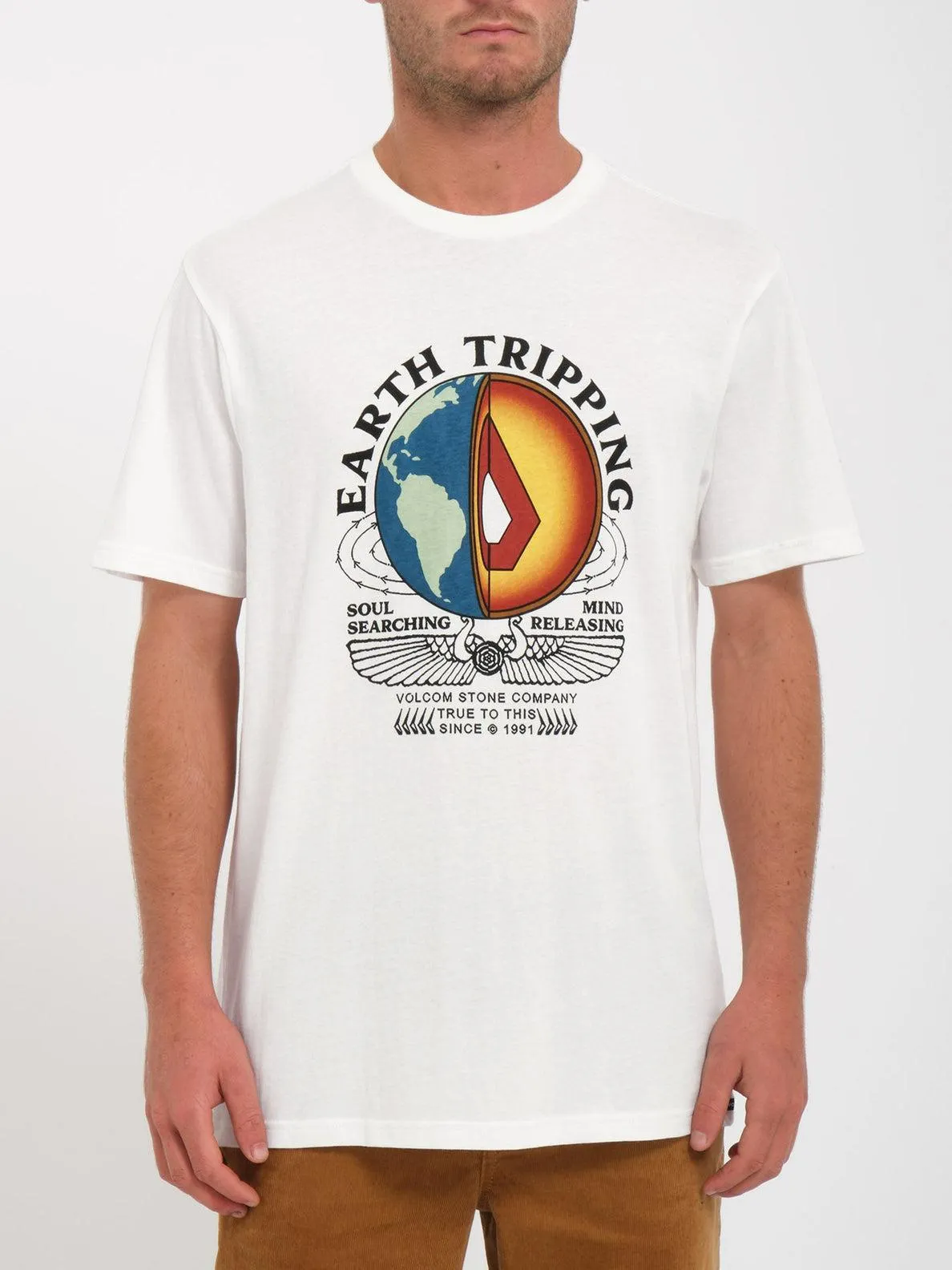 Camiseta Section Farm To Yarn - OFF WHITE