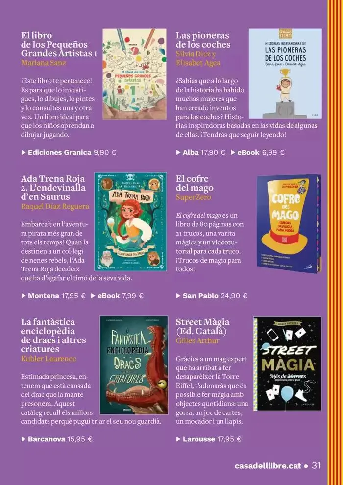 Catálogo de Sant Jordi 2025 8 de abril al 22 de abril 2025 - Página 31