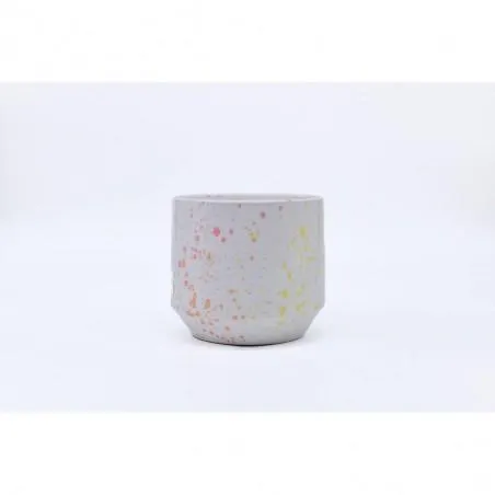 MACETERO MÓNICA MANCHITAS NARANJAS