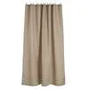 Waffie shower curtain 200x180 cm. linen ,,