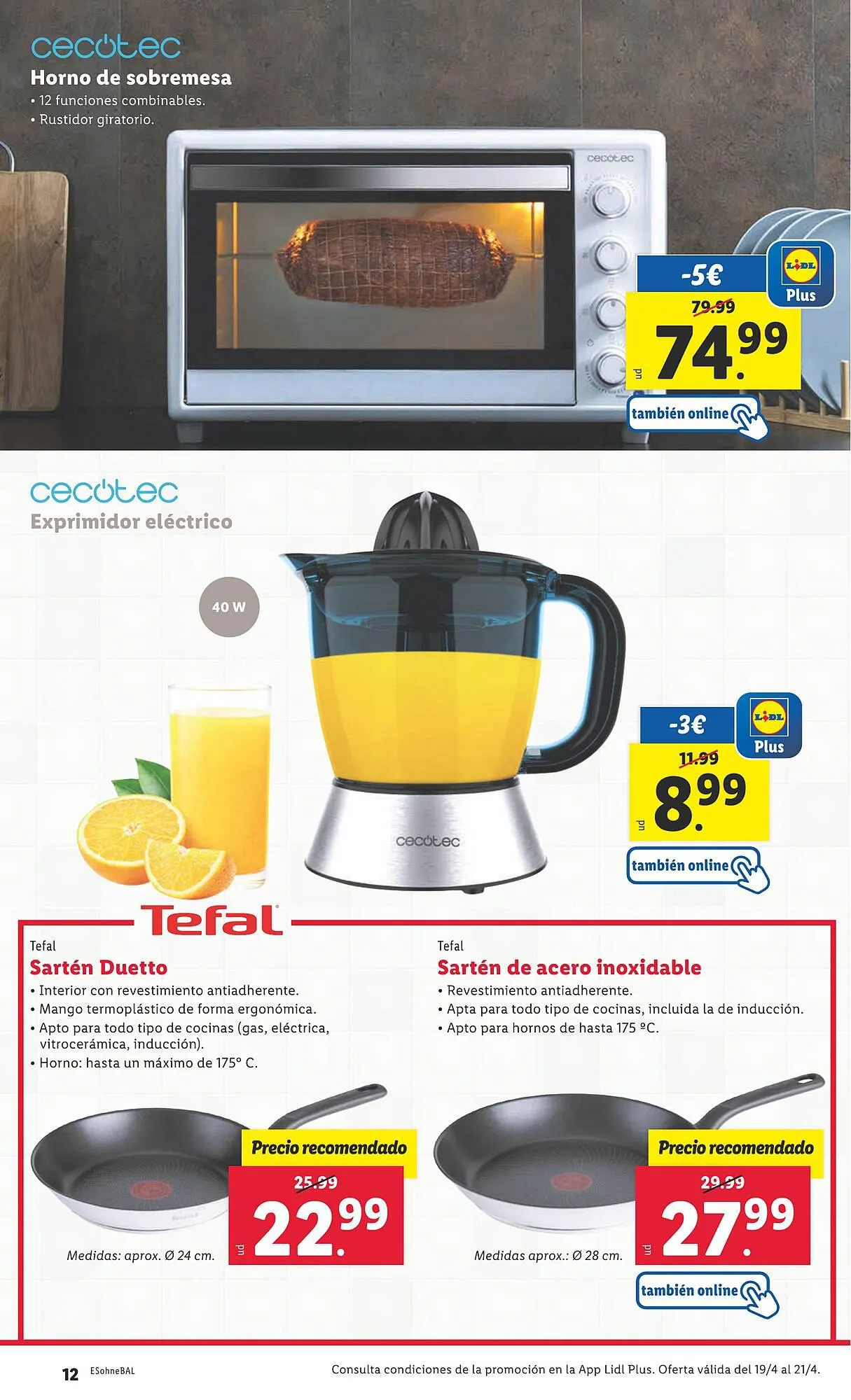 Catálogo de Folleto Lidl 15 de abril al 21 de abril 2024 - Página 38