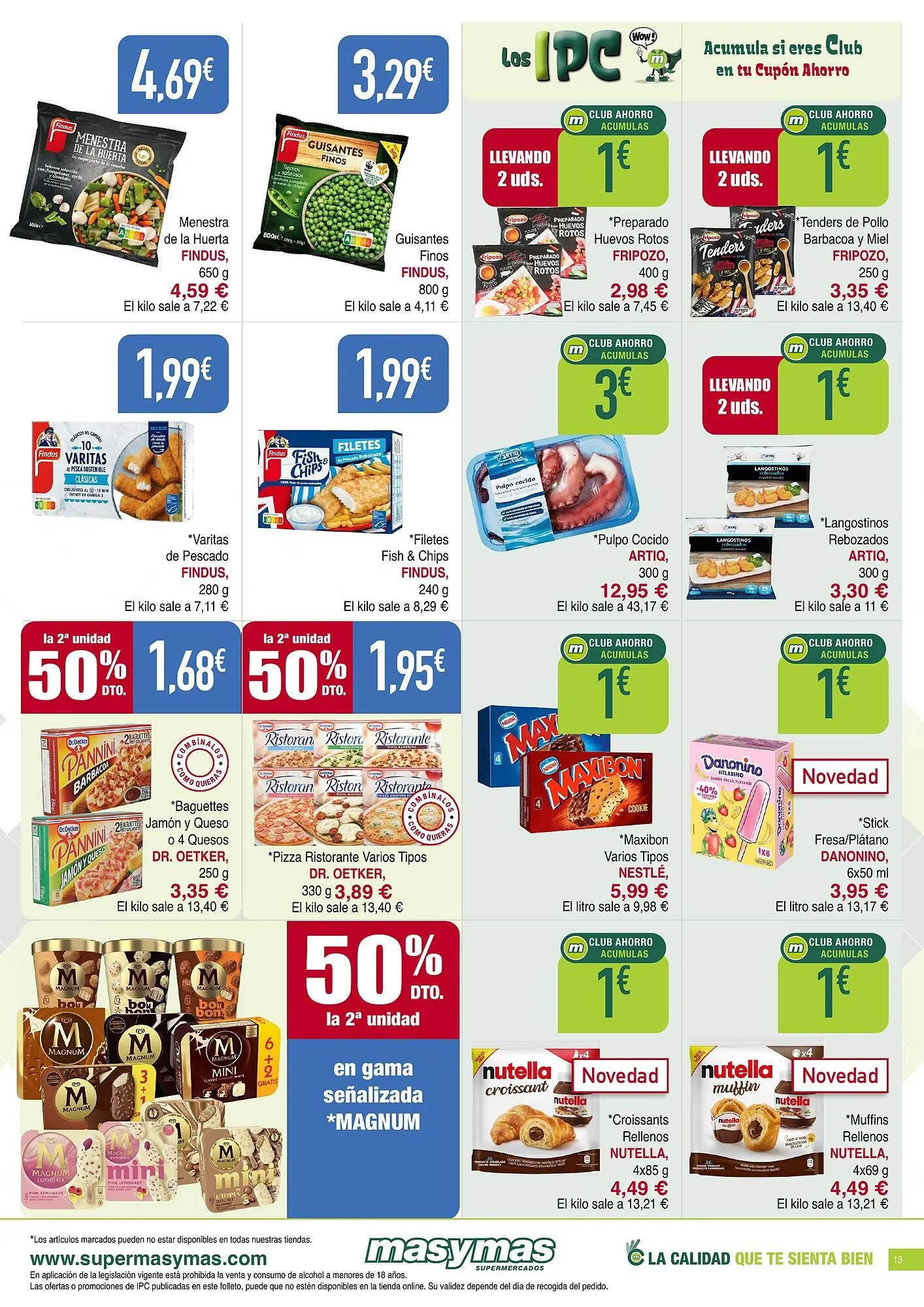 Catálogo de Folleto Masymas 4 de septiembre al 1 de octubre 2025 - Página 13