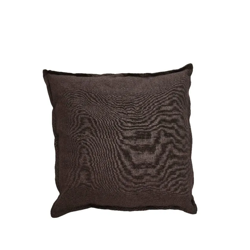 Efina cushion cover 50x50 cm. brown