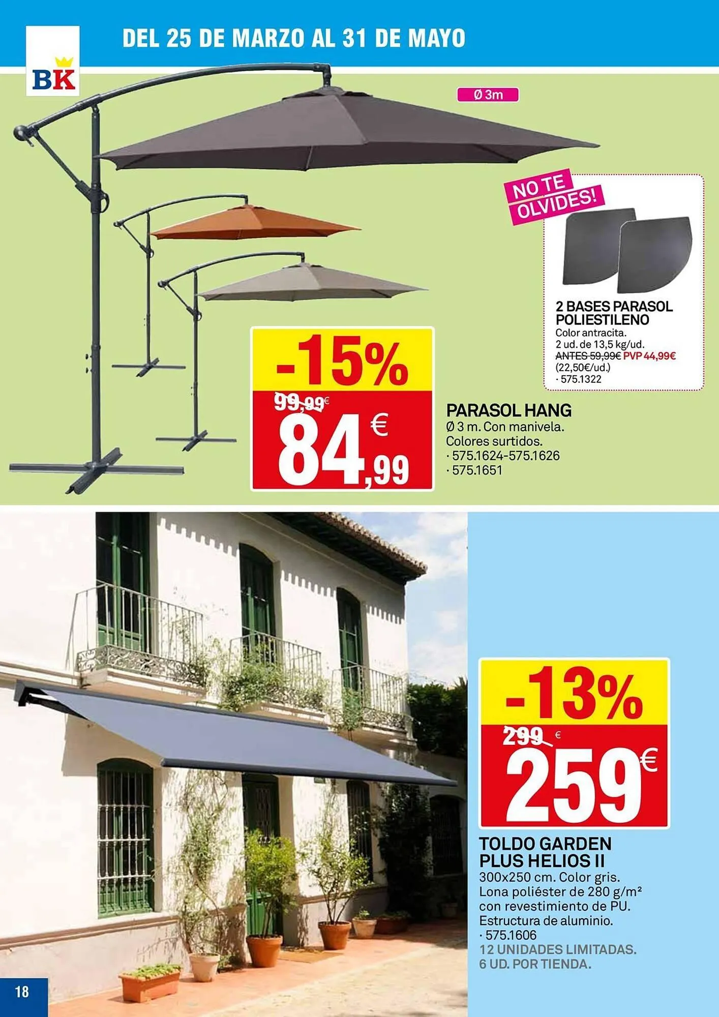 Catálogo de Catálogo Bricoking 25 de marzo al 31 de mayo 2026 - Página 18