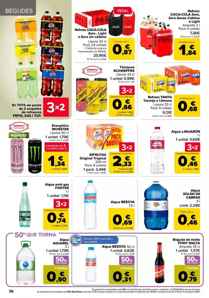Catálogo de 50% QUE VUELVE + 3x2 10 de abril al 21 de abril 2025 - Página 38