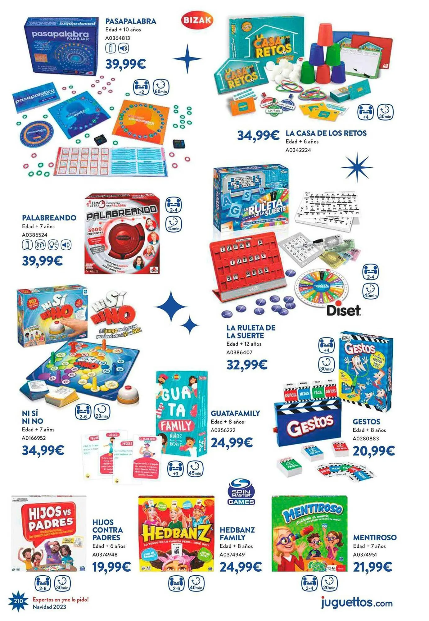 Catálogo de Folleto Juguettos 6 de noviembre al 24 de diciembre 2023 - Página 210
