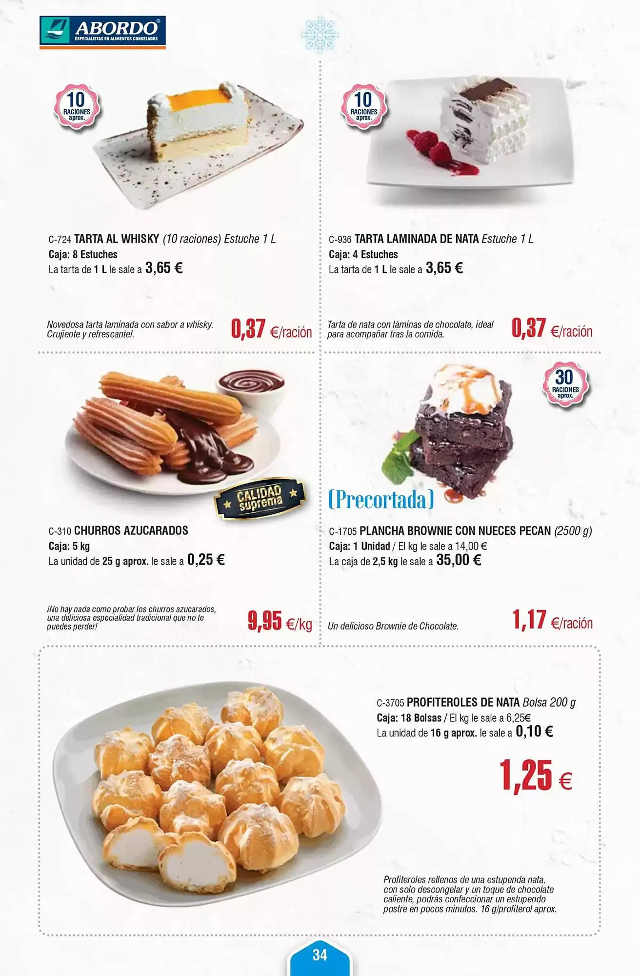 Catálogo de Folleto Abordo 2 de mayo al 31 de mayo 2025 - Página 34