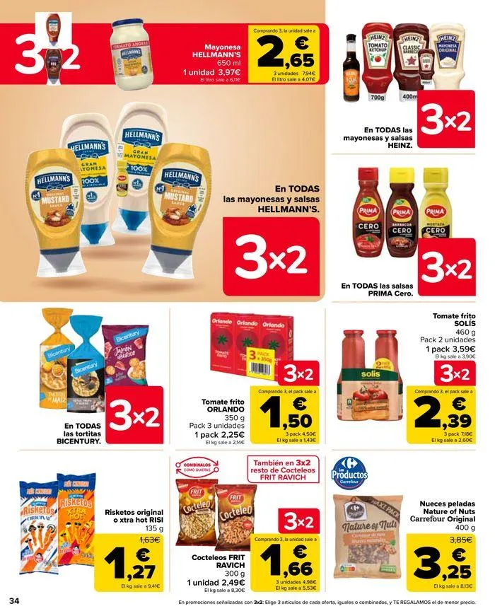 Catálogo de 3x2 en más de 5.000 productos 27 de agosto al 11 de septiembre 2024 - Página 34