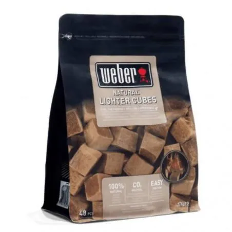 PACK 48 PASTILLAS ENCENDIDO WEBER® NATURALES