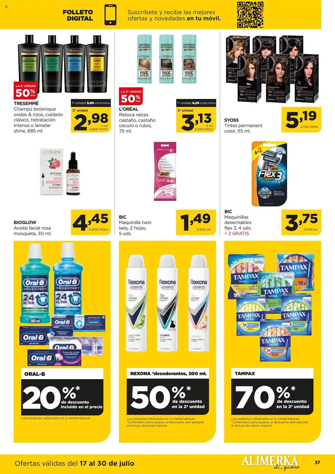 Catálogo de Folleto Alimerka 17 de julio al 30 de julio 2025 - Página 38