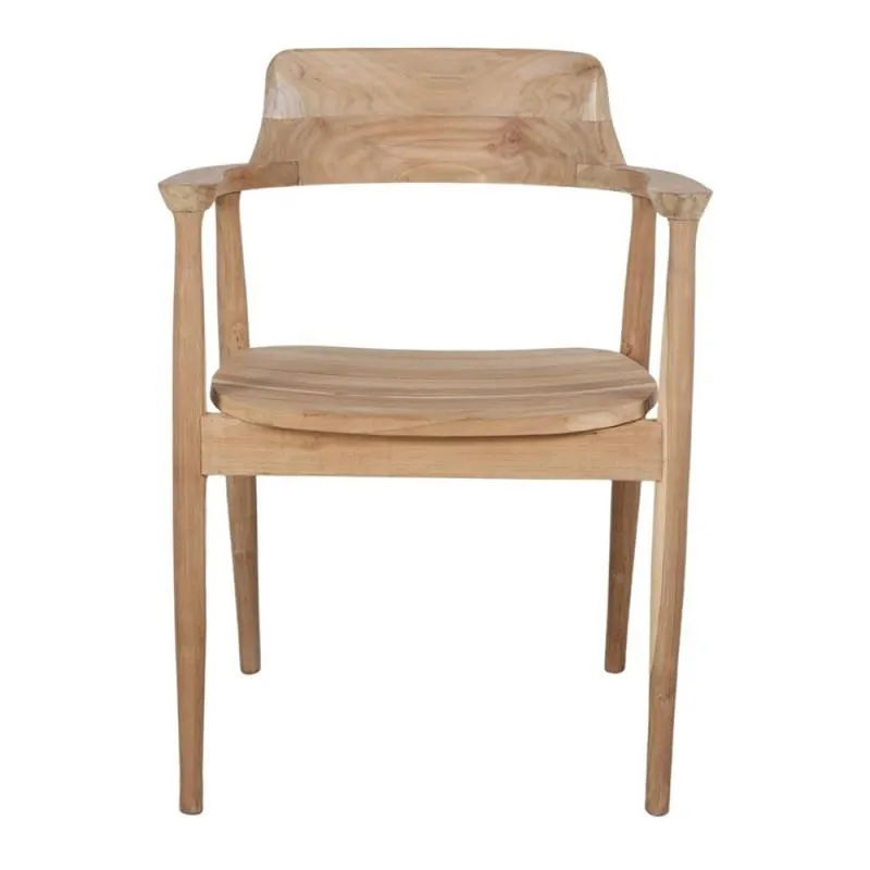 Saggi wooden dining chair, natural