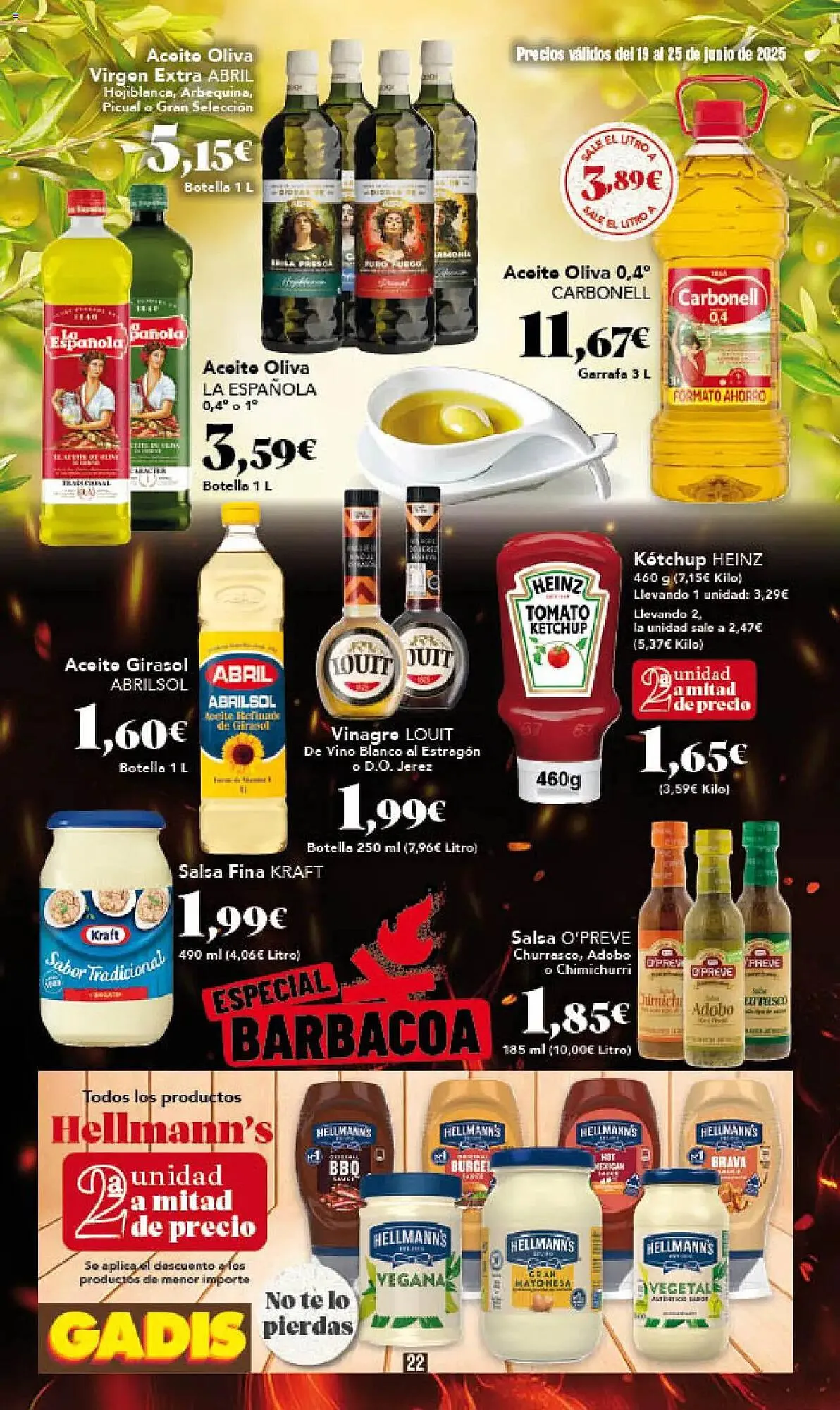 Catálogo de Folleto Gadis 19 de junio al 25 de junio 2025 - Página 22