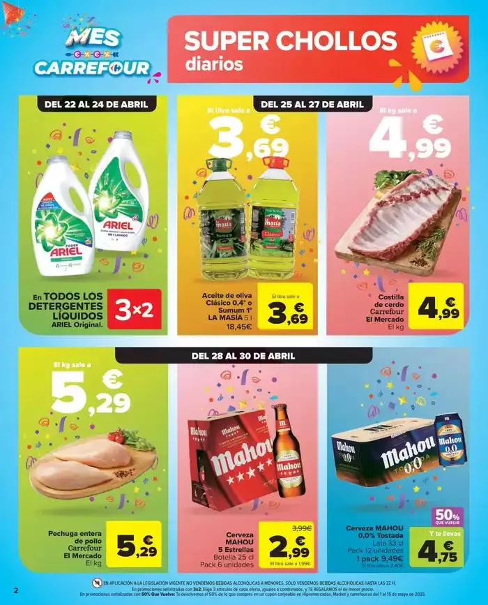 Catálogo de 2ªunidad -50% En más de 700 productos 22 de abril al 12 de mayo 2025 - Página 2