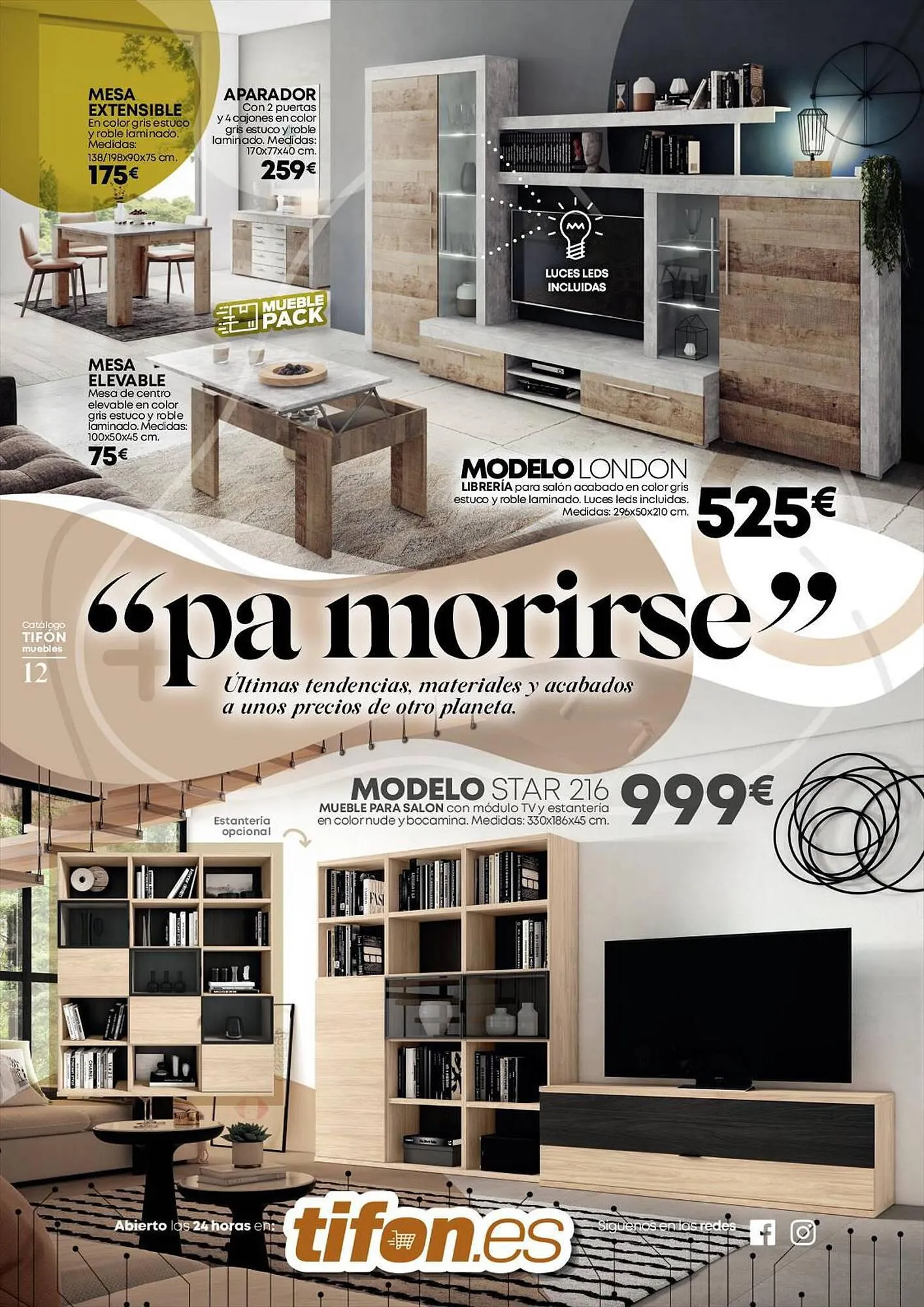 Catálogo de Folleto Tifón Hipermueble 24 de julio al 27 de julio 2023 - Página 12