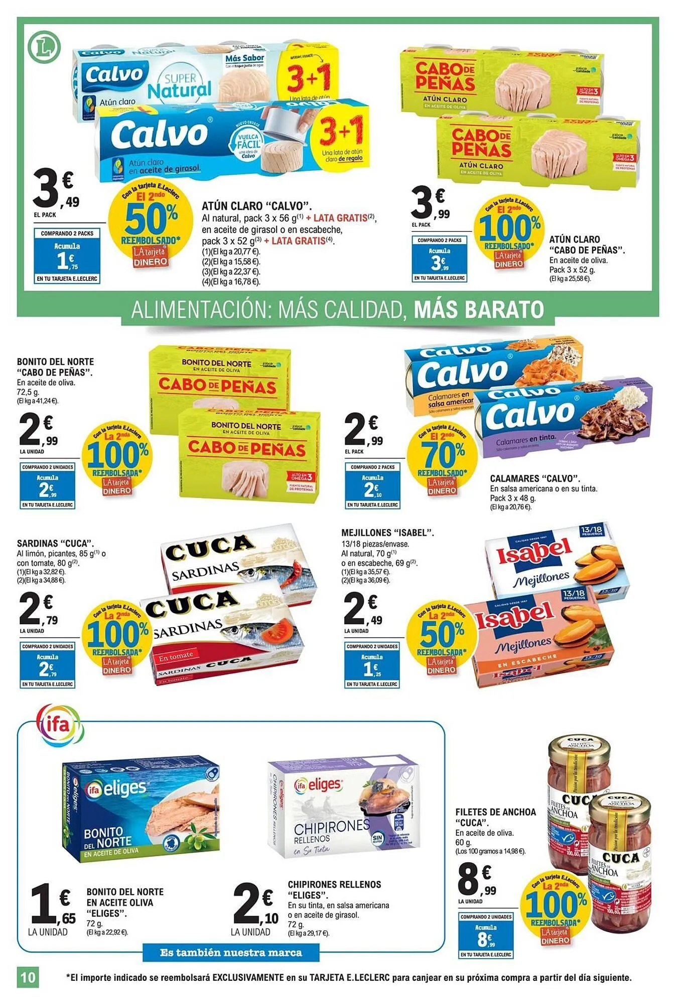 Catálogo de Catálogo E.Leclerc 7 de enero al 25 de enero 2026 - Página 10