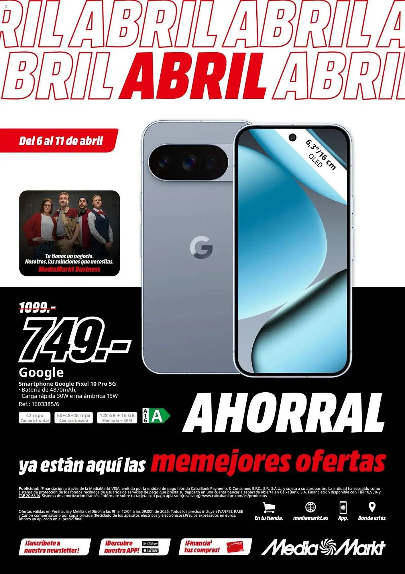 Catálogo de Folleto MediaMarkt 6 de abril al 11 de abril 2026 - Página 34