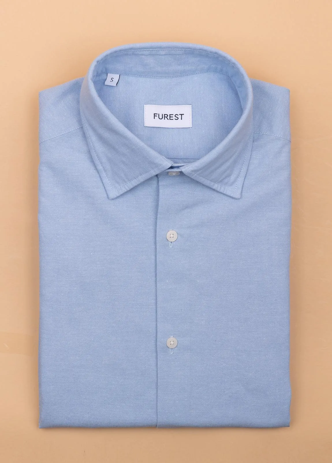 Camisa sport FUREST COLECCIÓN pin point celeste