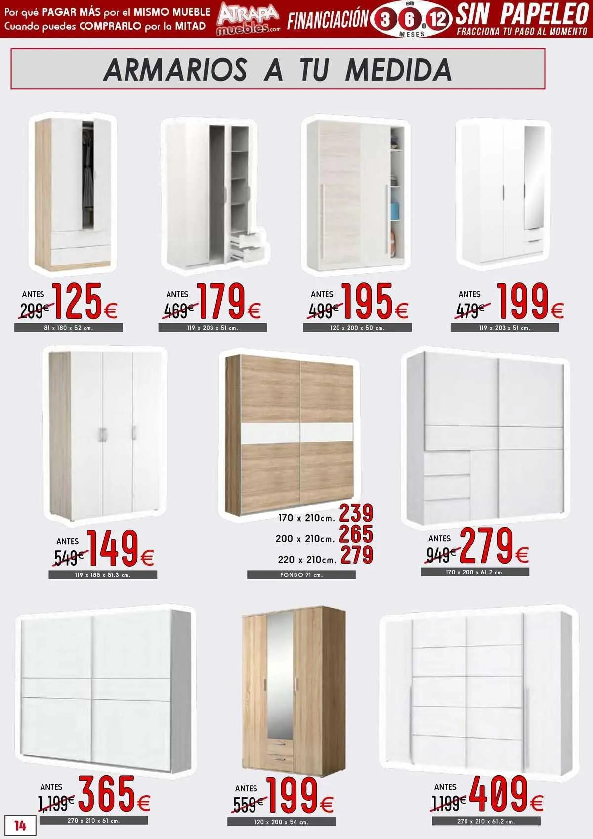 Catálogo de ATRAPAmuebles Folleto 28 de agosto al 11 de septiembre 2023 - Página 14