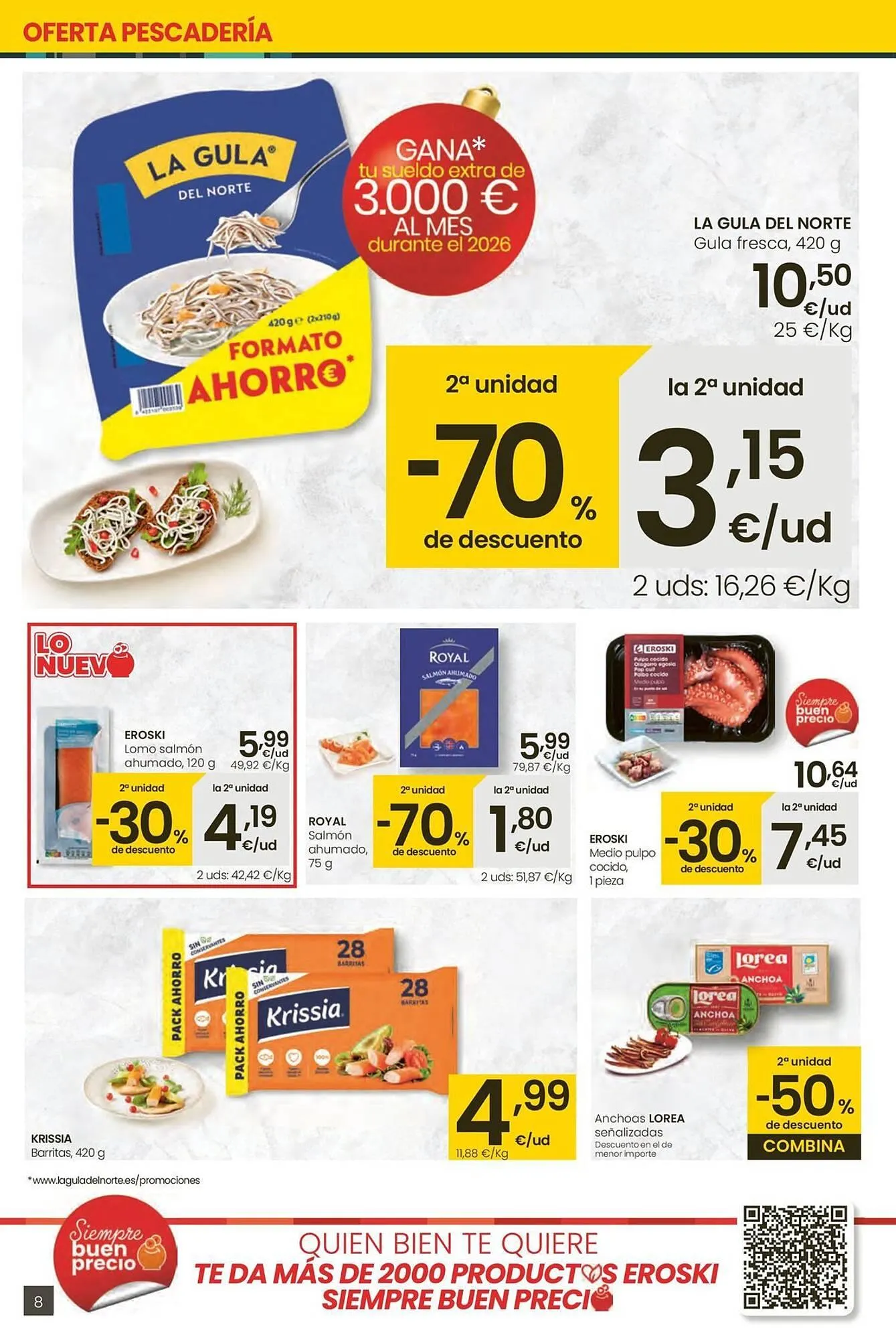 Catálogo de Folleto Eroski 13 de noviembre al 25 de noviembre 2025 - Página 8