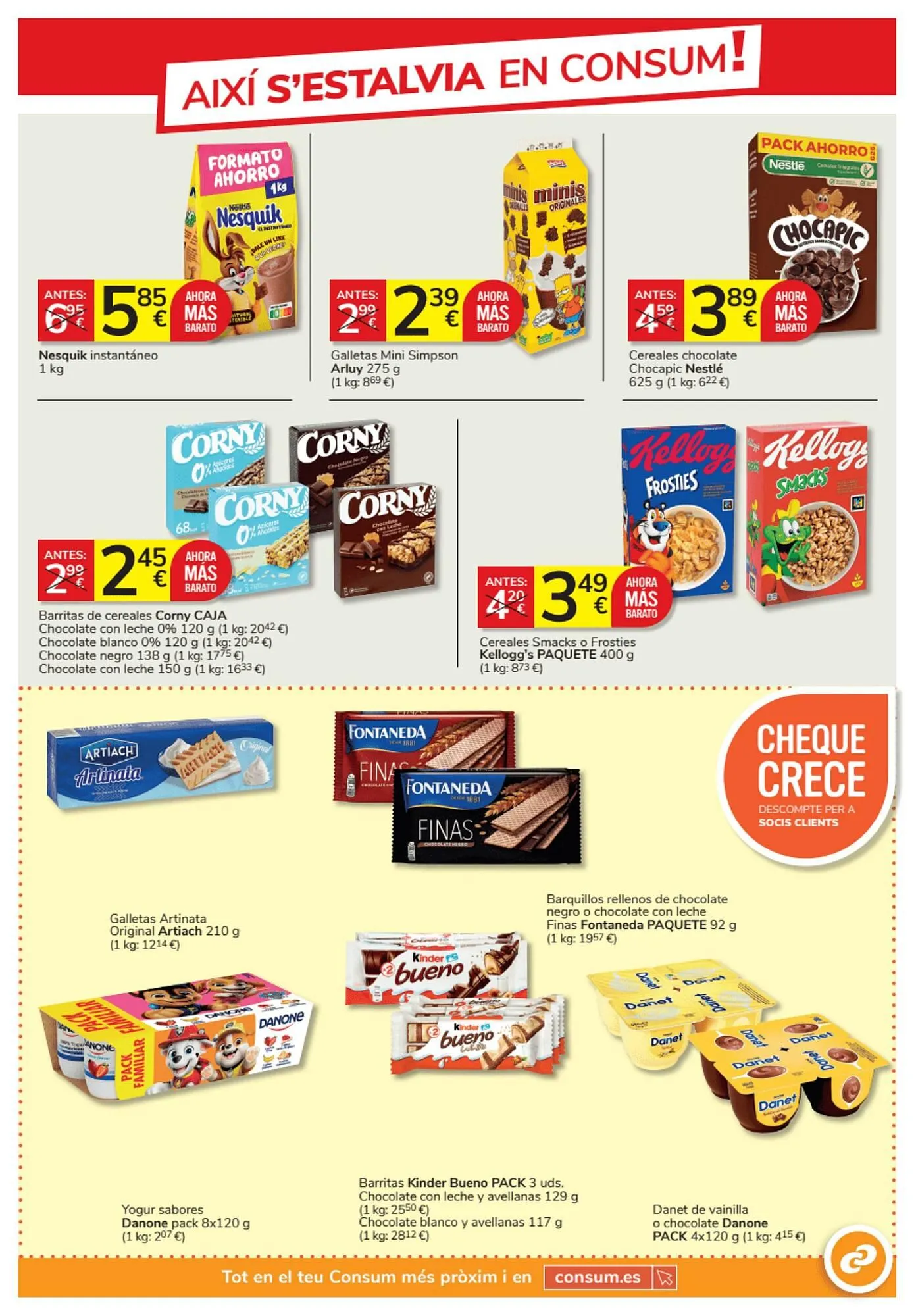 Catálogo de Folleto Consum 26 de junio al 23 de julio 2025 - Página 5