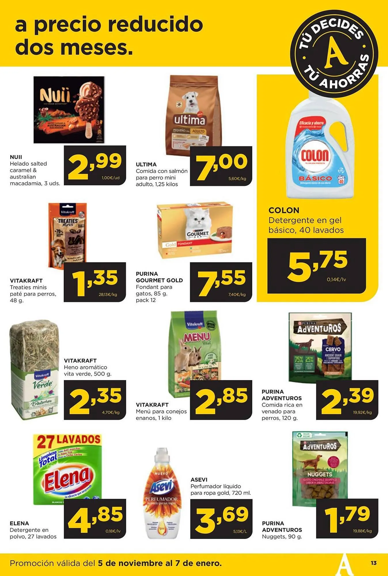 Catálogo de Folleto Alimerka 5 de noviembre al 7 de enero 2024 - Página 13