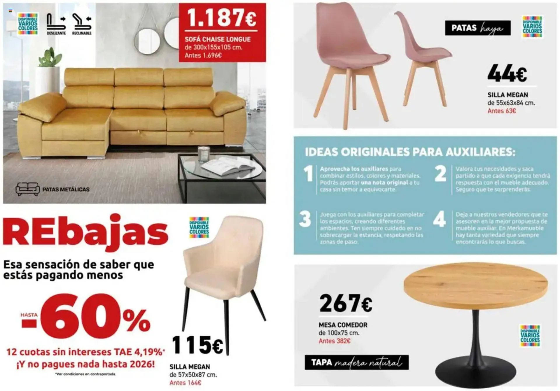 Catálogo de Folleto Merkamueble 7 de julio al 31 de agosto 2025 - Página 13