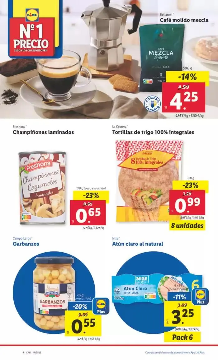 Catálogo de № 1 PRECIO - Ofertas válidas del 31/03 al 06/04 31 de marzo al 6 de abril 2025 - Página 10