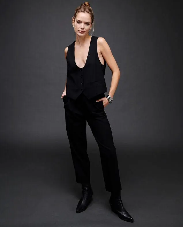 Chaleco de traje de lana