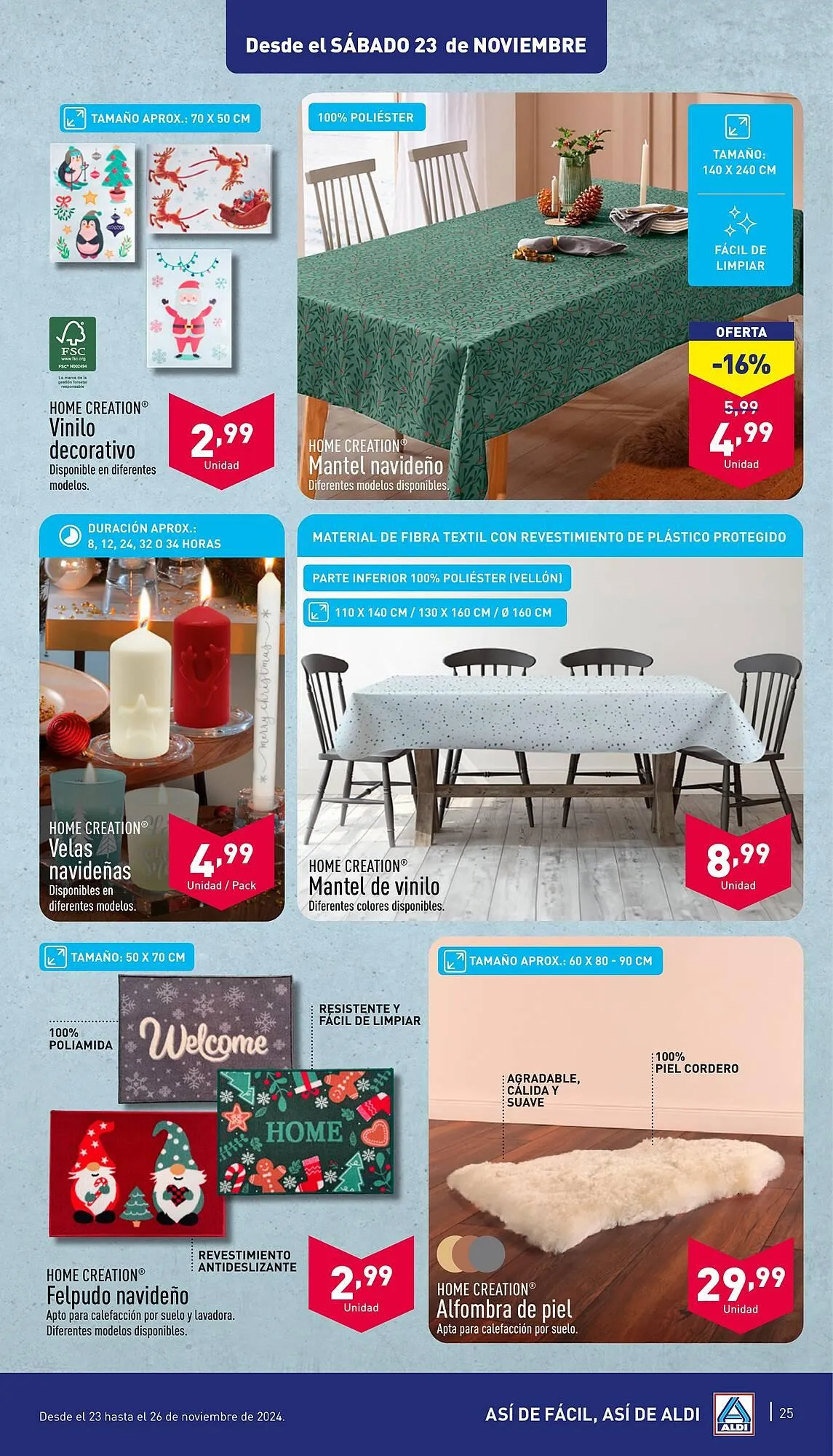 Catálogo de Folleto ALDI 20 de noviembre al 26 de noviembre 2024 - Página 25