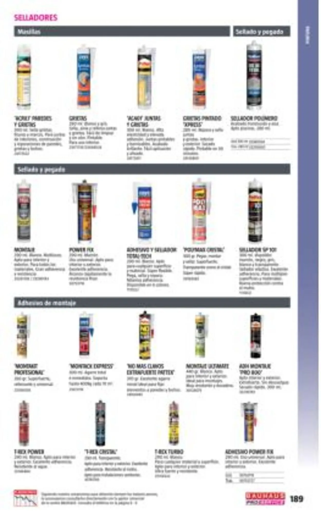 Catálogo de Catálogo Bauhaus 14 de octubre al 31 de diciembre 2025 - Página 189