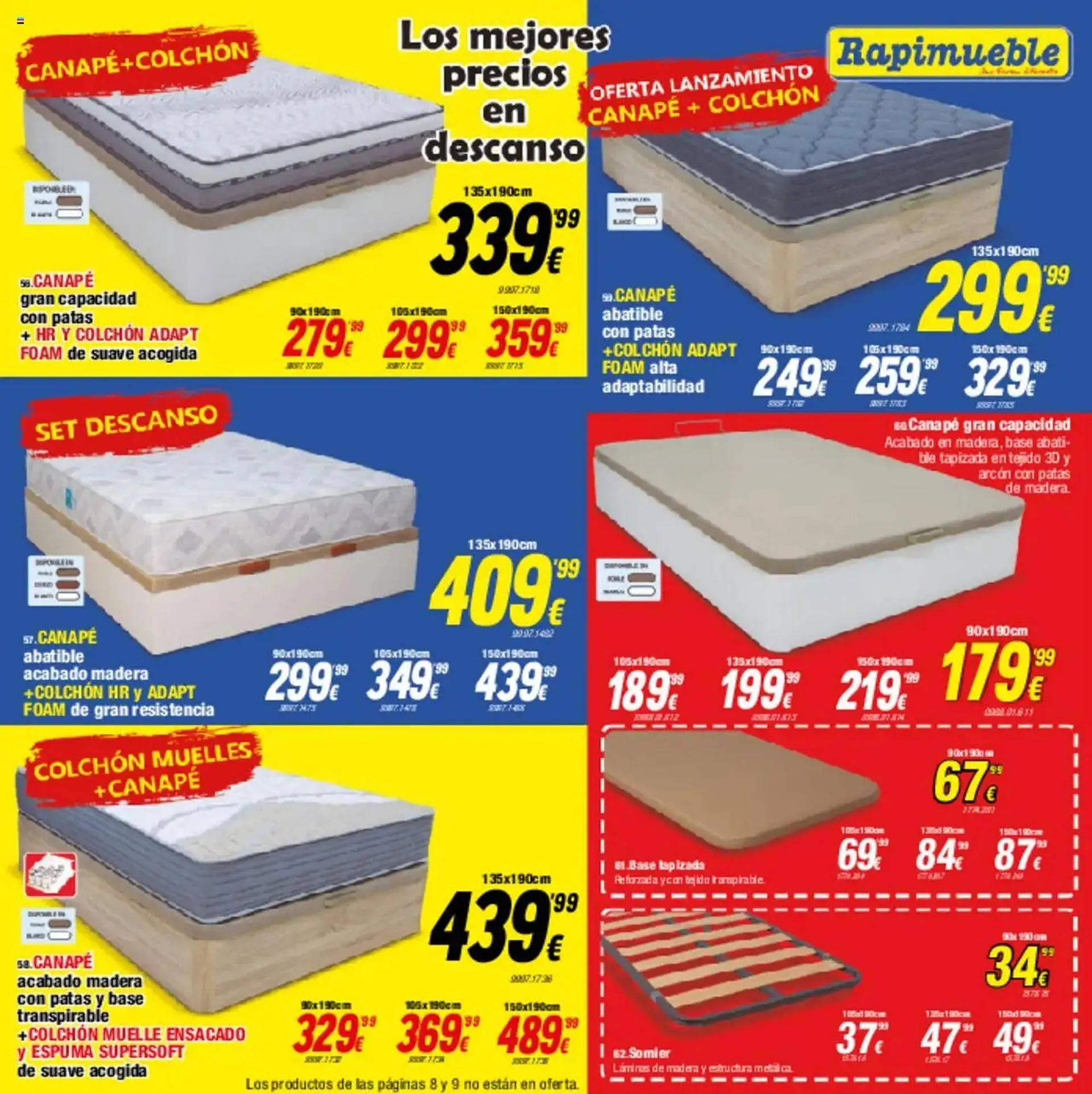 Catálogo de Folleto Rapimueble 8 de marzo al 30 de abril 2025 - Página 8