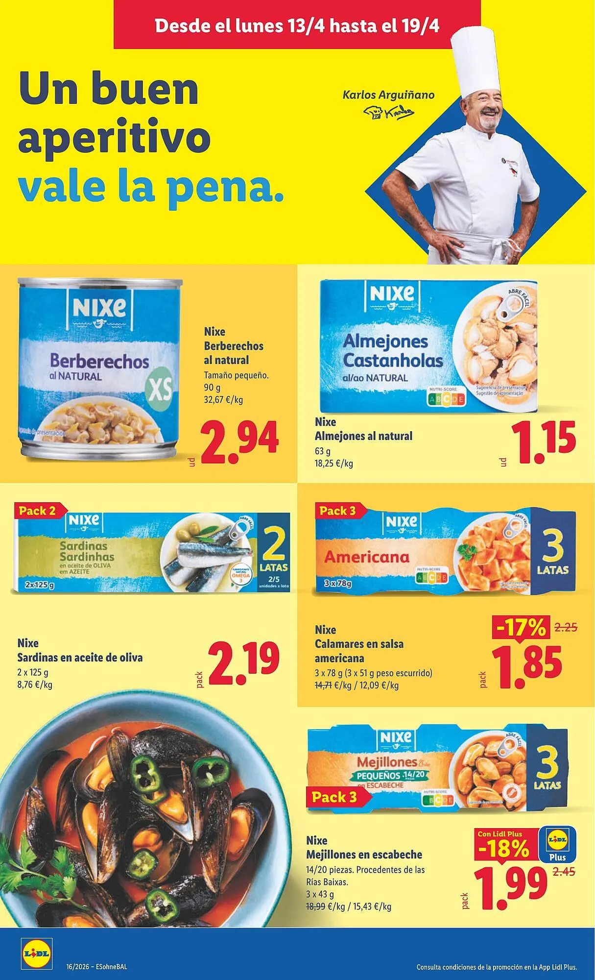 Catálogo de Catálogo Lidl 13 de abril al 19 de abril 2026 - Página 16
