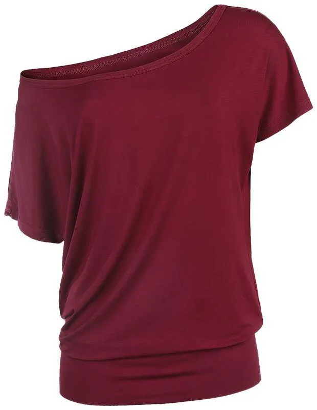 Camiseta Burdeos de RED by EMP