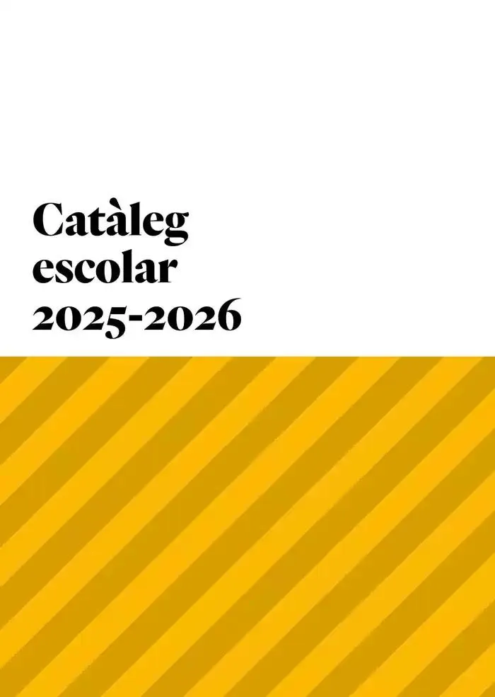 Catálogo de Catàleg Escolar 2025-2026 6 de mayo al 31 de diciembre 2026 - Página 2