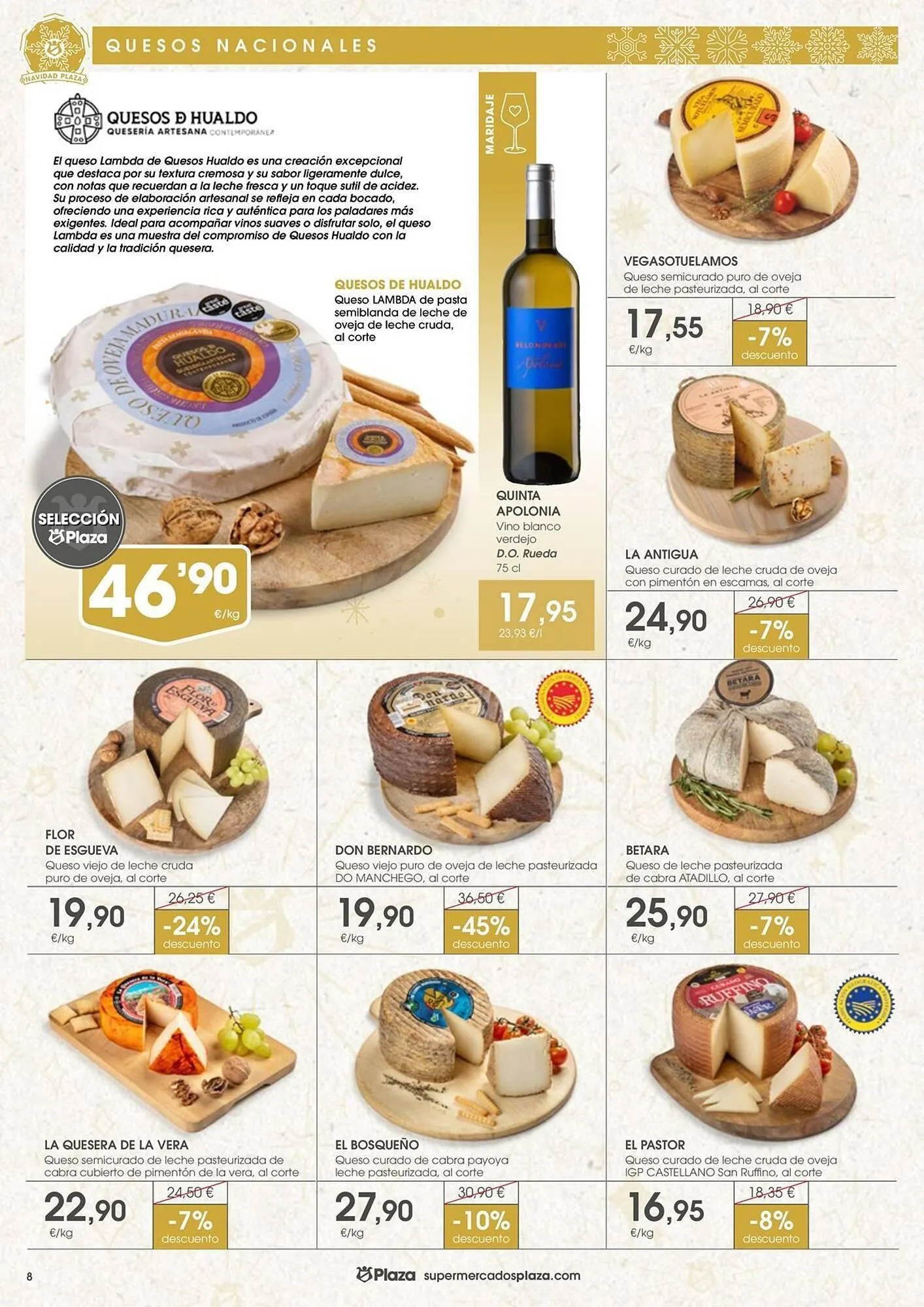 Catálogo de Folleto Supermercados Plaza 18 de diciembre al 7 de enero 2026 - Página 8