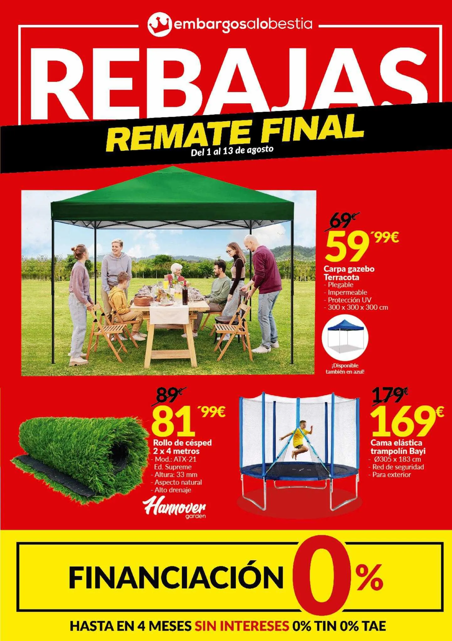 Embargos A Lo Bestia Folleto - 1