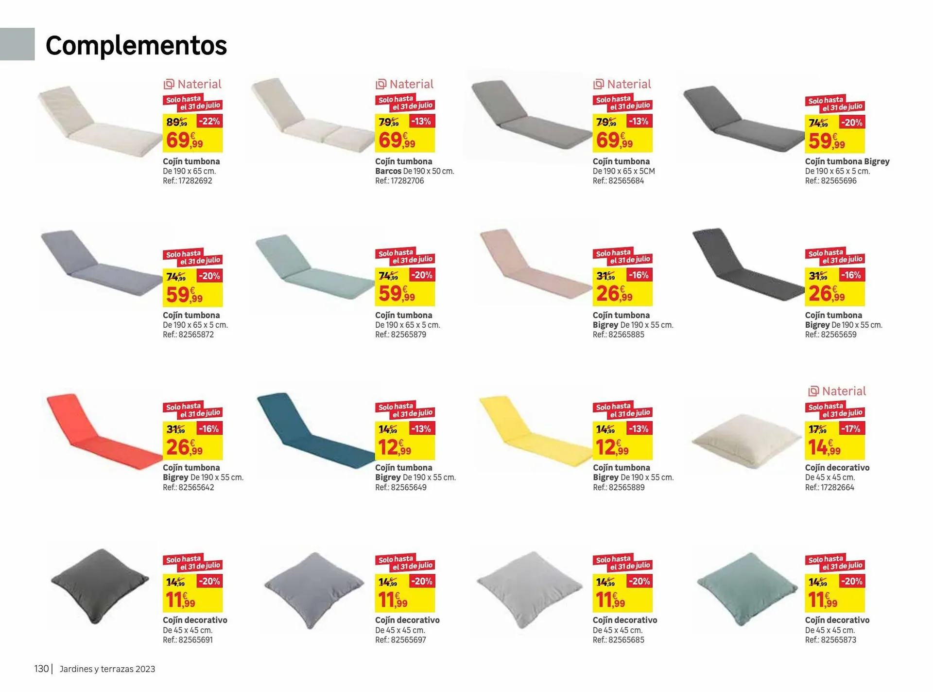 Catálogo de Folleto Leroy Merlin 9 de junio al 31 de julio 2023 - Página 130