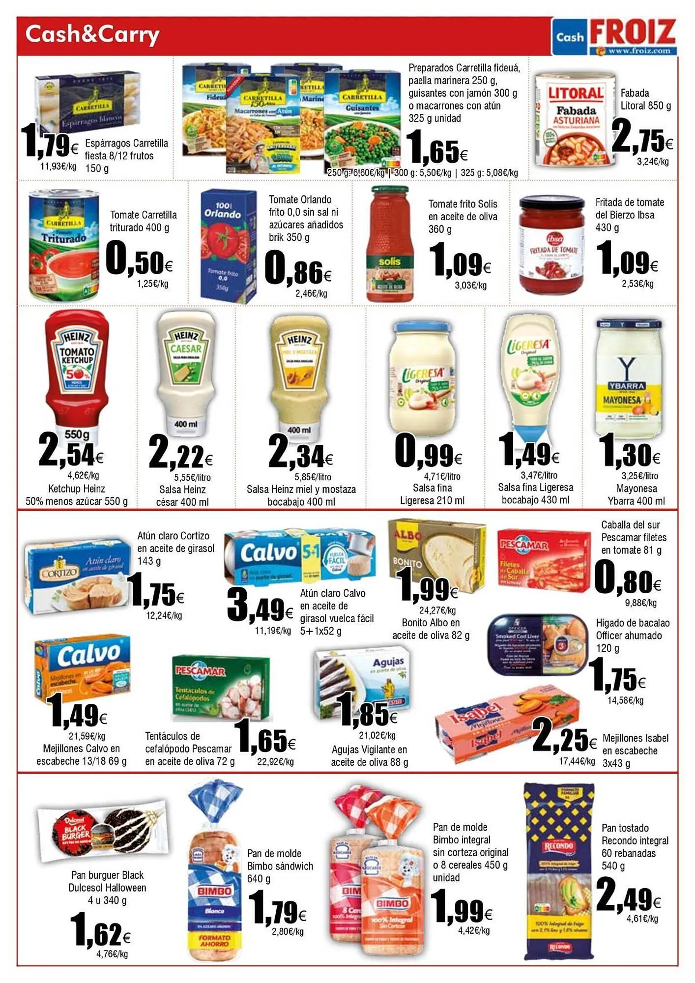 Catálogo de Folleto FROIZ 23 de octubre al 11 de noviembre 2025 - Página 3