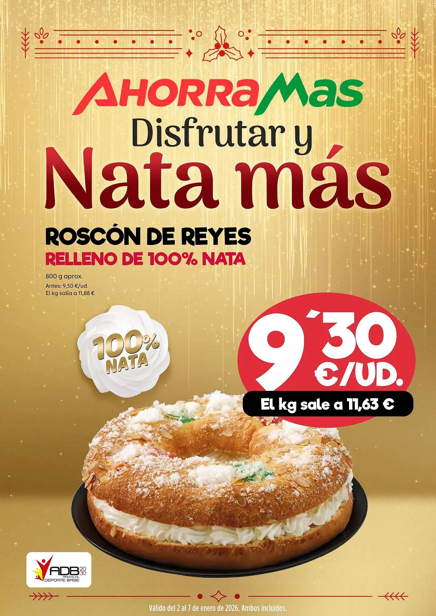 Catálogo de Folleto AhorraMas 2 de enero al 7 de enero 2026 - Página 1