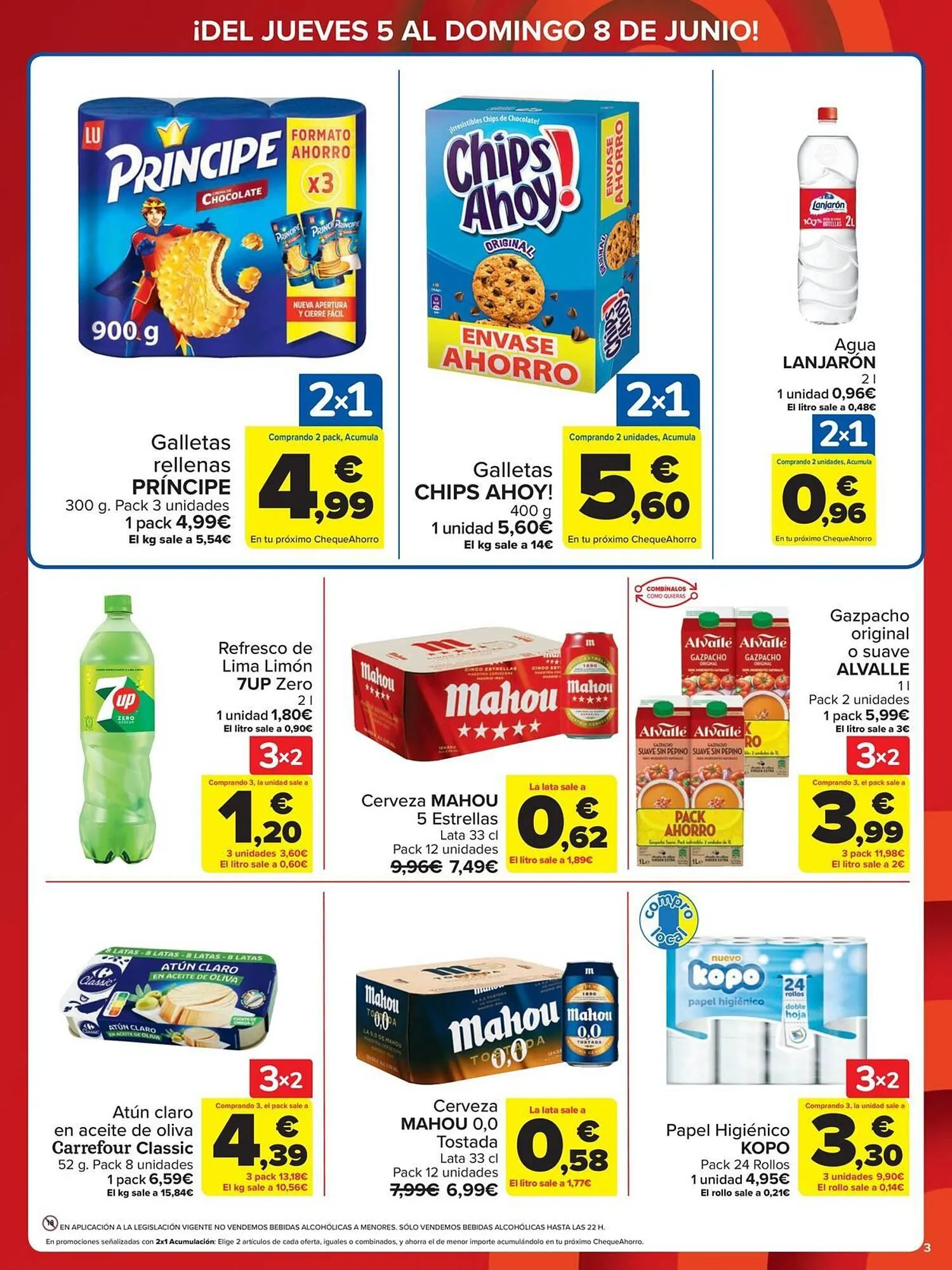 Catálogo de Folleto Carrefour 5 de junio al 8 de junio 2025 - Página 3