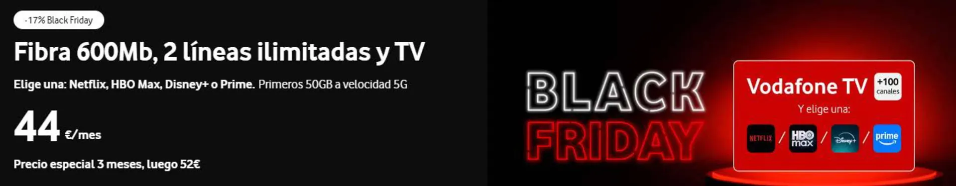 Catálogo de Folleto Vodafone 17 de noviembre al 30 de noviembre 2025 - Página 1