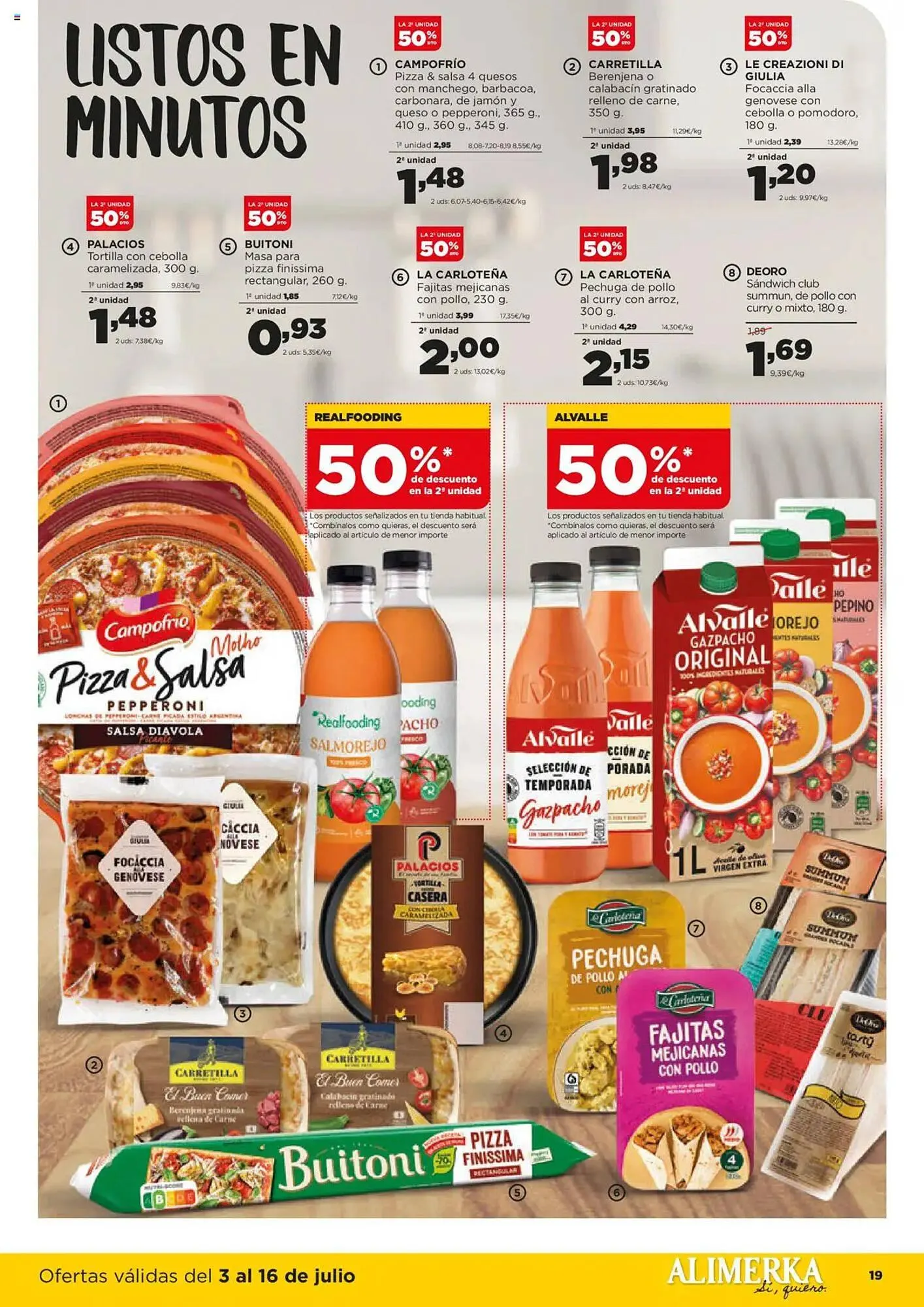 Catálogo de Folleto Alimerka 3 de julio al 16 de julio 2025 - Página 20