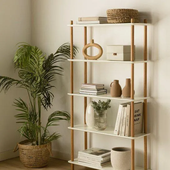 Estantería 149 blanco-natural