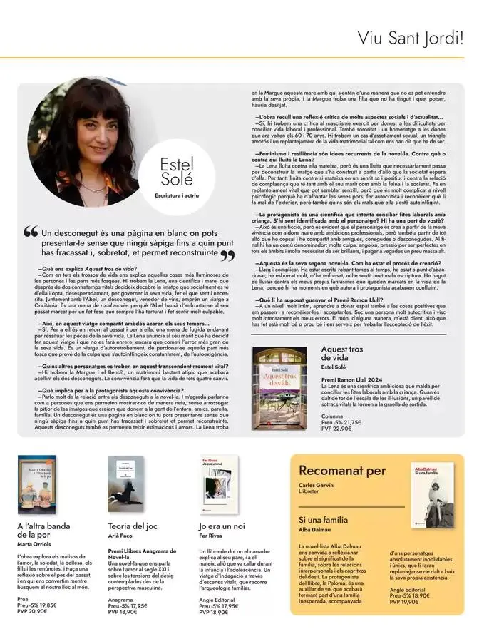 Catálogo de Viu Sant Jordi! 1 de marzo al 30 de abril 2025 - Página 3