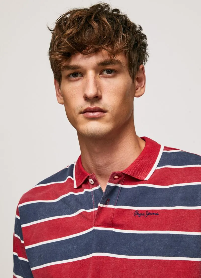 POLO ALGODÓN ESTAMPADO RAYAS